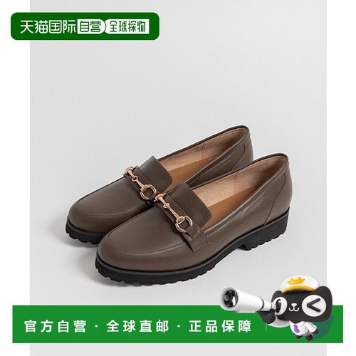 日本直邮RANDA 真皮皮革轨道鞋底饰扣乐福鞋 [92013085]