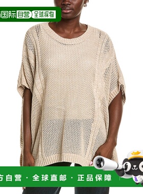 自营 J.McLaughlin Katja Poncho - 棕色 美国奥莱直发毛衣