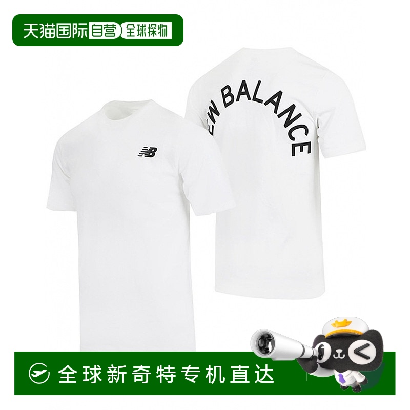 1h可退 韩国直邮newbalance  T恤短袖