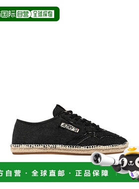 香港直邮AUTRY 女士休闲鞋 ESLWCV02BLACK AW2025 黑色 ESPADRILL