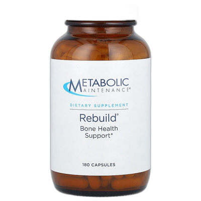 香港直邮Metabolic Maintenance,骨质疏松重塑，180粒胶囊葡萄糖