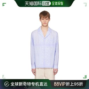 Chemise 蓝色 Jacquemus 男士 系列 香港直邮潮奢 Raphia