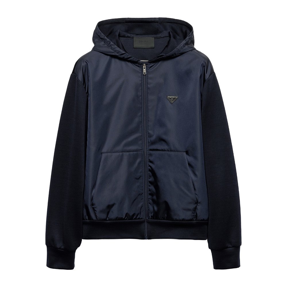 PRADA 男士夹克 UJL56C11JESOOOF0QR3 AW2025 蓝色