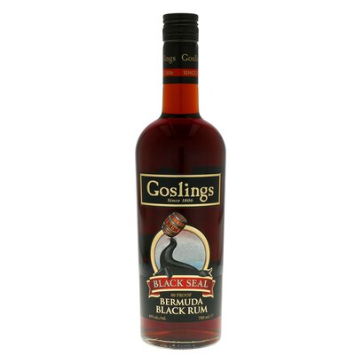 欧洲直邮Gosling'S哥顿黑朗姆威士忌40度700ml口感醇香丝滑纯正