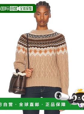 香港直邮moncler 盟可睐 女士 圆领毛衣 9C00001M4504针织