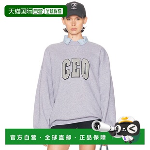 1h可退 香港直邮Balenciaga 巴黎世家 女士 Ceo Team 徽标衬衫领