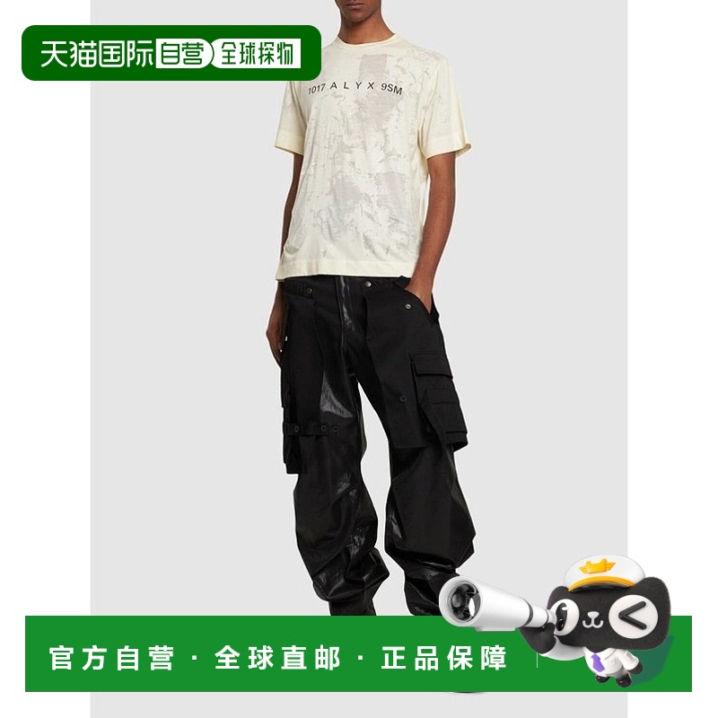 香港直邮潮奢 1017 ALYX 9SM 男士 Logo印花短袖T恤纯棉