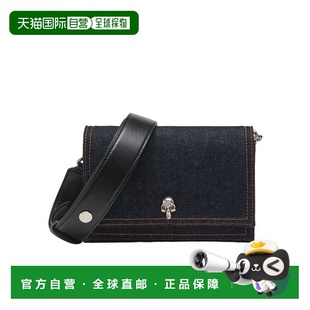 骷髅牛仔挎包 McQueen 香港直邮Alexander 7576261 99新未使用