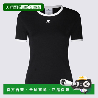 1h可退 欧洲直邮courreges 女士 上装T恤
