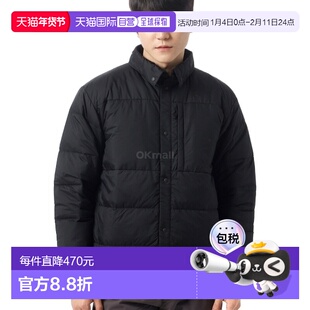 韩国直邮GOLDWIN PERTEX QUANTUM 中长羽绒服 (G54300-BK) 中层夹