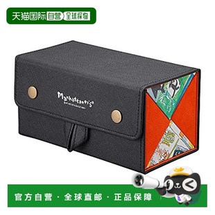 珍珠硬眼镜盒墨镜盒可挂壁橙色收纳便携203520 Pearl 日本直邮