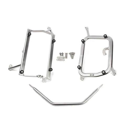适用KTM790ADV/R/EVO边箱支架摩托车右躲不锈钢快拆加厚侧箱支架