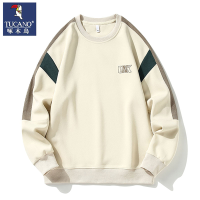 啄木鸟秋季卫衣男款无帽长袖