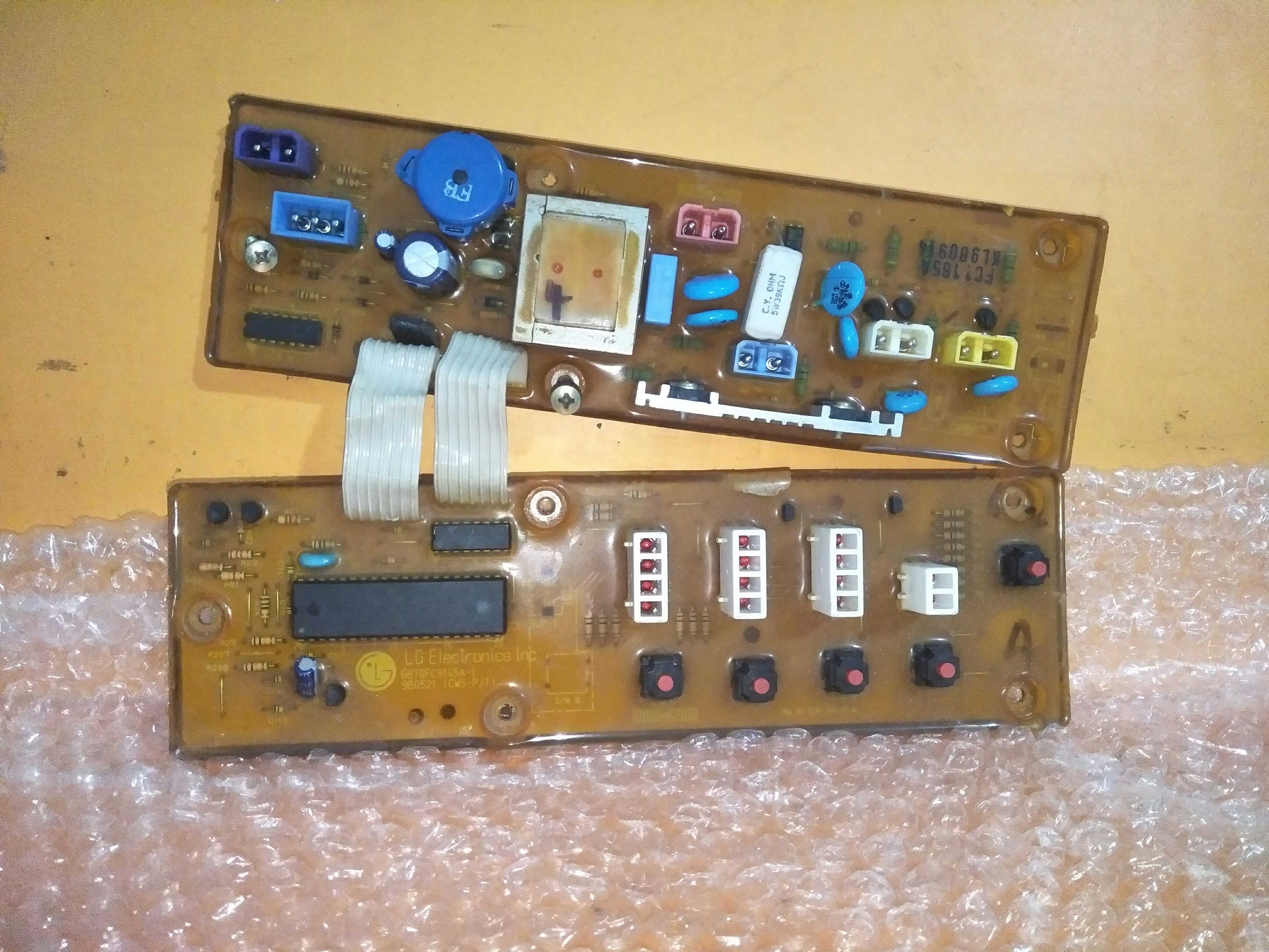 LG全自动洗衣机电脑板 6870FC9145A-1 6871FC1185A 主板 显示板