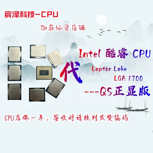 intel13代i513400i913900QSCPU