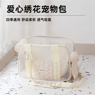 大容量猫袋狗狗便携社会化训练猫包可爱猫咪舒适外出2025防应激