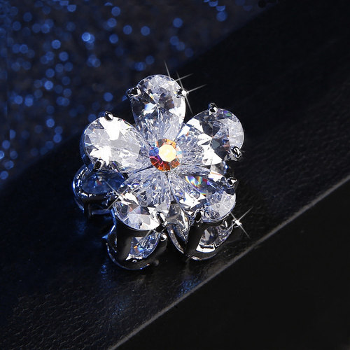 精致金属小号花朵抓夹夏优雅刘海