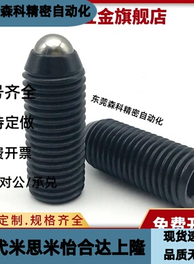 ZAH02-M3/M4/M5/M6/M8/M10/M12/M16 定位珠加长球头柱塞波珠ZAH01