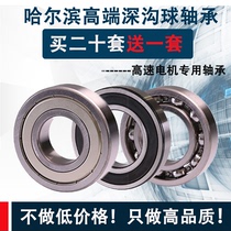 哈尔滨6200轴承高速电机6201RS 6202 6203 6204 6205 6206 6207ZZ