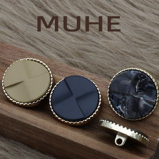 赫本小香风金属纽扣外套西服毛衣暗扣高端精致羊绒大衣风衣钮扣扣