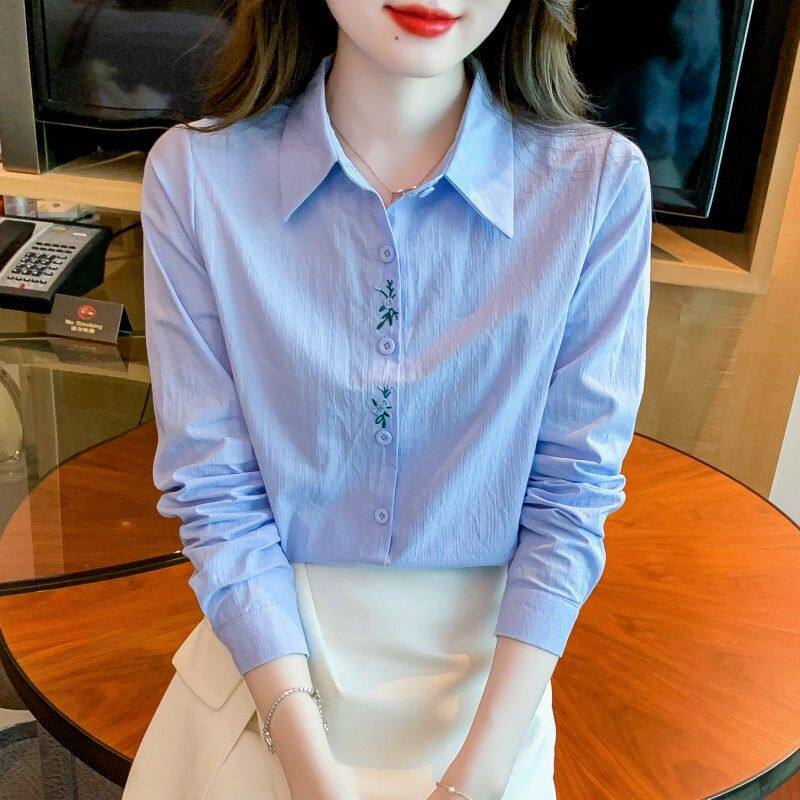 春秋季2026年新款女装时尚刺绣