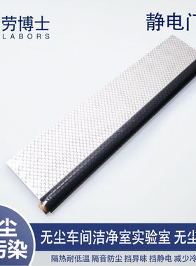 劳博士LBS709静电门帘网格窗帘PVC软帘静电围帘车间洁净实验室25