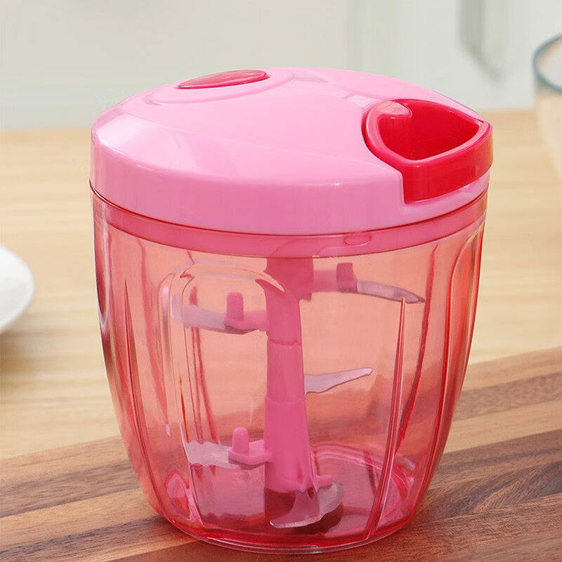 欧润哲厨房多功能手拉料理器蒜末搅拌器食物料理碗手拉碗900ml（,厨房/烹饪用具,剥蒜器/压蒜器,淘宝优惠券,粉丝福利购,淘宝优惠卷