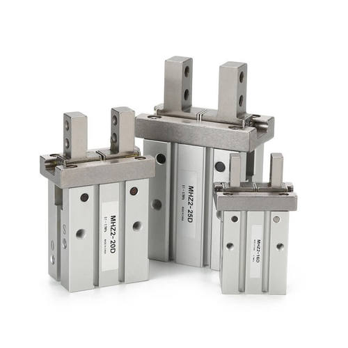 鑫官气动手指气缸MHZ2-16D加长型MHZL2-10DHFZ/HFK20D手指气缸MHZ