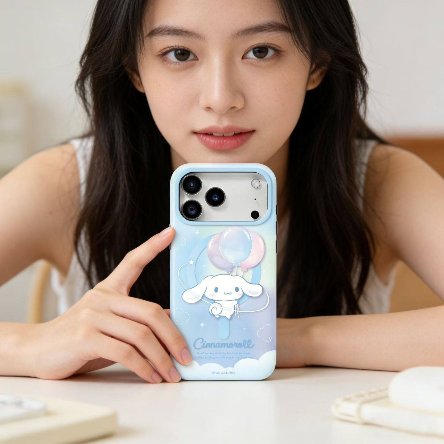 三丽鸥玉桂狗磁吸iPhone17pro壳