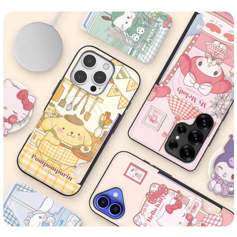 三丽鸥库洛米苹果17pro磁吸壳女