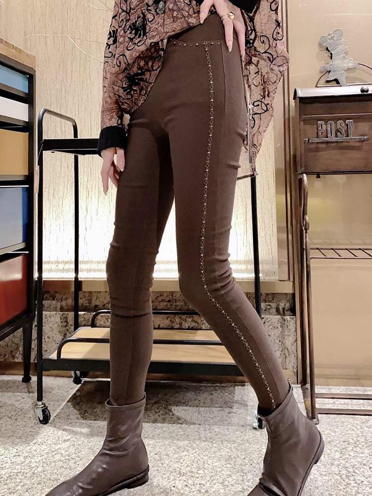 修身立体设计感小众百搭长裤