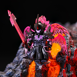 我独自升级第三方动漫MOC伯利昂蚁王贝尔程肖宇特效积木人仔玩具