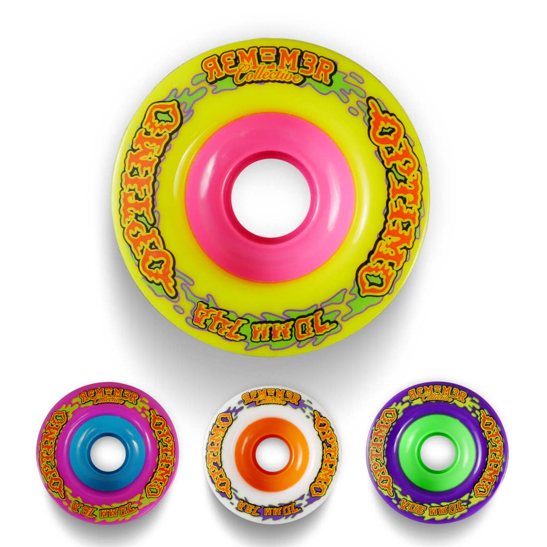 2017 remember进口长板轮 奥普提莫 平花刷街dc代步速降轮