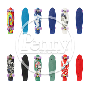 新款penny小鱼板滑板代步刷街香蕉板潮人27寸进口正品明星同