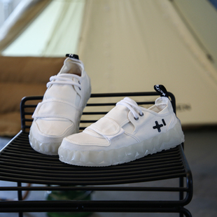 OTZSHOES丑萌男女鞋冰山果冻厚底翻毛皮低帮情侣鞋2022秋冬新丑鞋