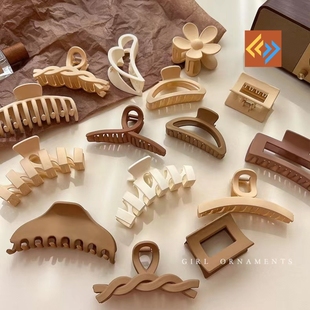 Hair clip hair clip girl headdress Acrylic hot selling大抓夹