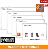 home Office teaching White Double Magnetic Board whiteboard