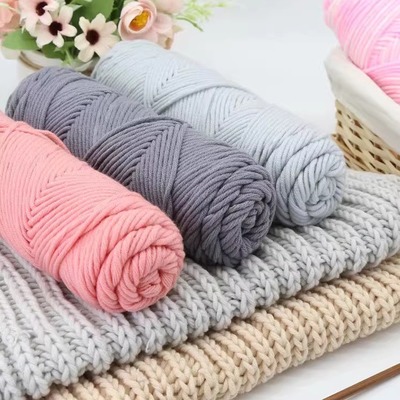 Milk Cotton Yarn Comfortable Wool Blended Thread Apparel Sew
