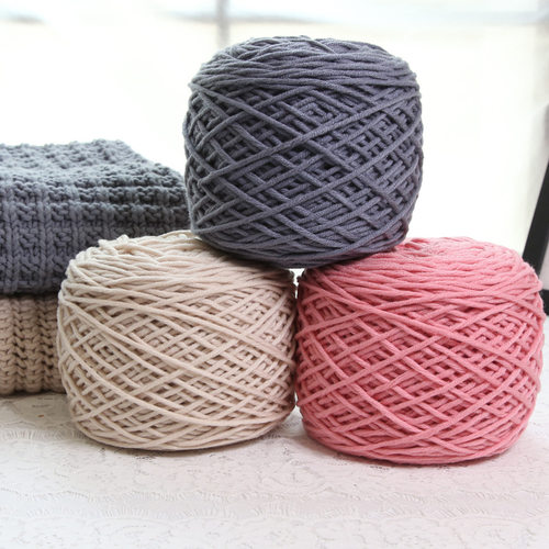 8ply milk cotton Knitting Scarf Yarn Handmade KnitScarf yarn