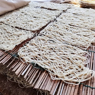 湖北阳新特产折子粉洋港沙地土折粉正宗农家纯手工发酵酸浆米粉