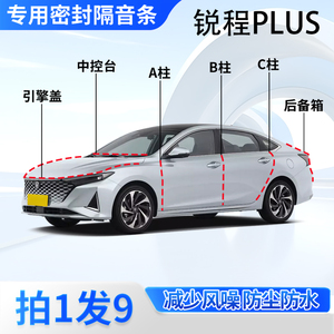 长安锐程PLUS汽车密封条隔音防尘