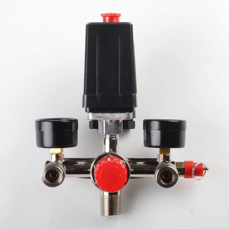 巴马调压支架气压开关总成可调压175psi小型空压机气泵配件欧式