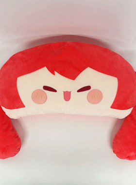 重音テト重音 teto plush 虚拟歌手玩偶抱枕毛绒玩具靠枕女生礼物
