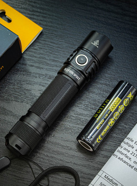 sofirn索菲恩SP35T战术手电双开关战术尾按3800lmXHP50.2 21700