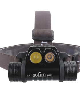 Sofirn索菲恩HS20双灯头灯XHP50.2加LH351D聚泛兼顾C口直充2700lm