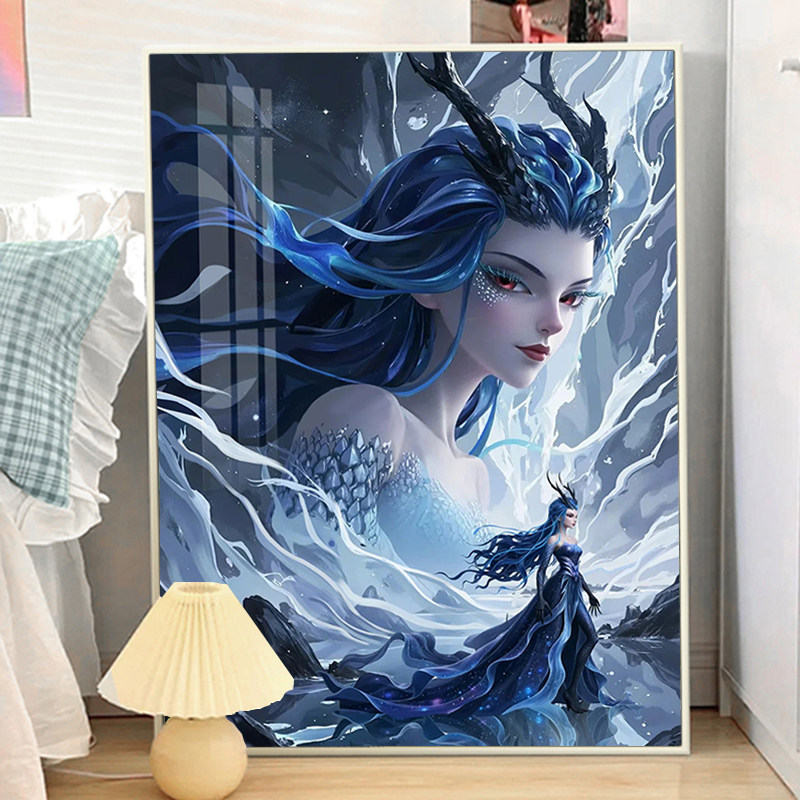 哪咤魔童闹海敖闰钻石画 画满钻动漫角色儿童手工diy黏贴装饰十字,居家布艺,钻石绣,淘宝优惠券,粉丝福利购,淘宝优惠卷