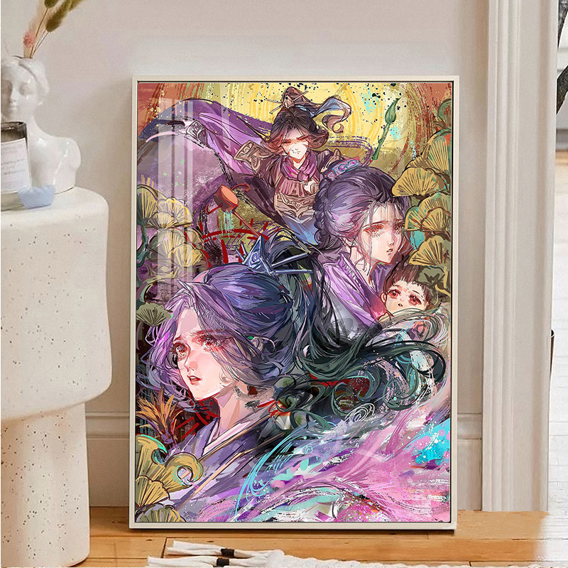 殷十娘哪吒动漫礼物钻石画十字绣