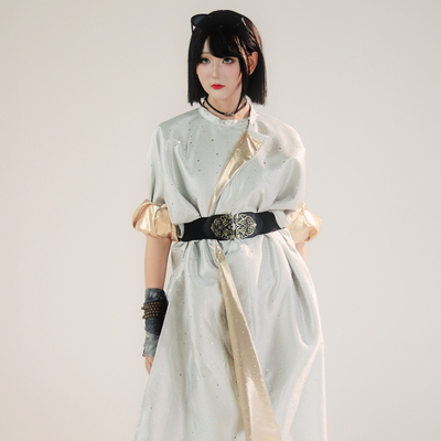 【银尘】唐圆领袍复原款等云来