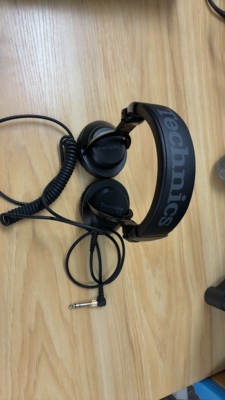 二手二手正品松下老款新款dj1200监听头带式有线打碟混音监听耳机