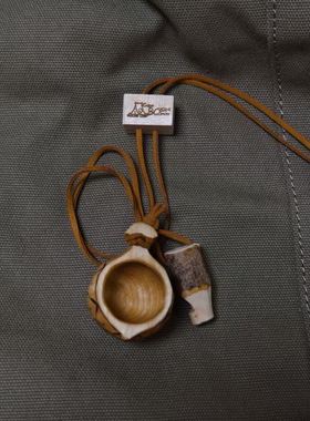 【苏维没有埃·手作】迷你芬兰杯（桦木）口哨（果木）伴手礼挂件